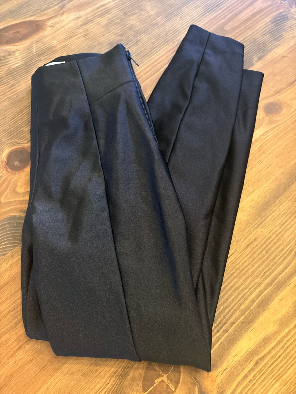 Good American GDP005 The High Shine Boss Disco Pant In Black - Picture 5 of 6